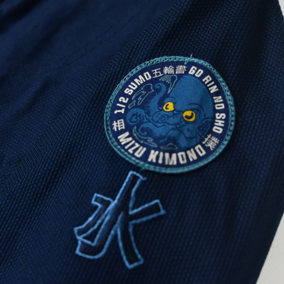 BJJ Gi Half Sumo Mizu "Storm" Azul Marino  - Image 17