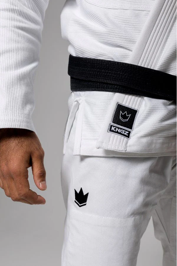 BJJ Gi Kingz The One blanco - Image 4
