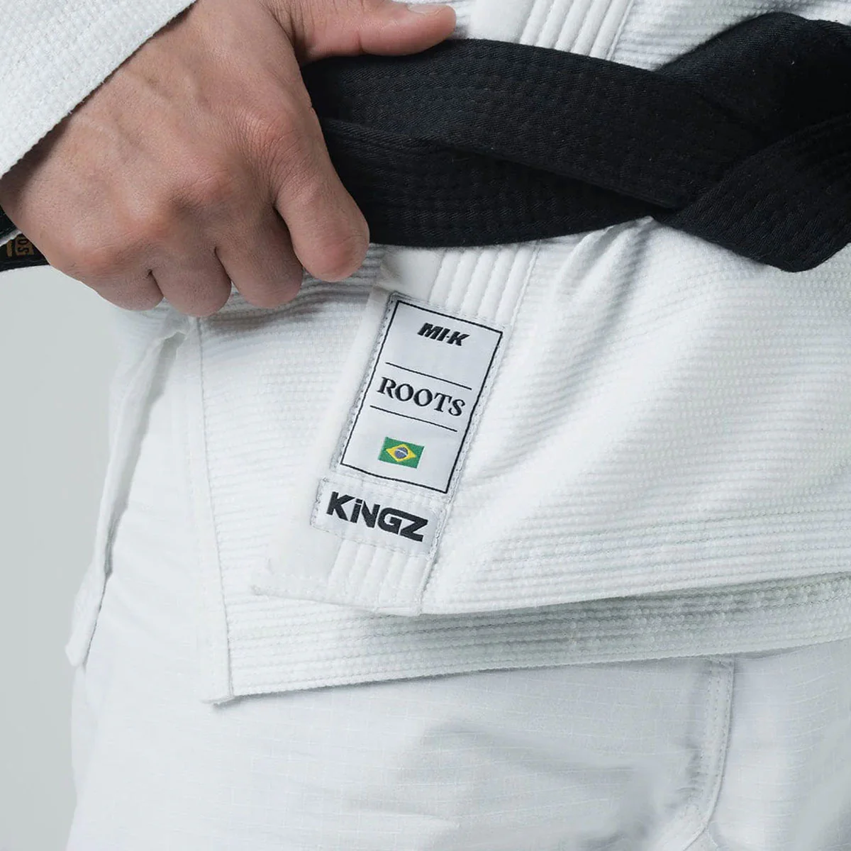BJJ Gi Kingz MI-K Roots IBJJF Blanco - Image 5