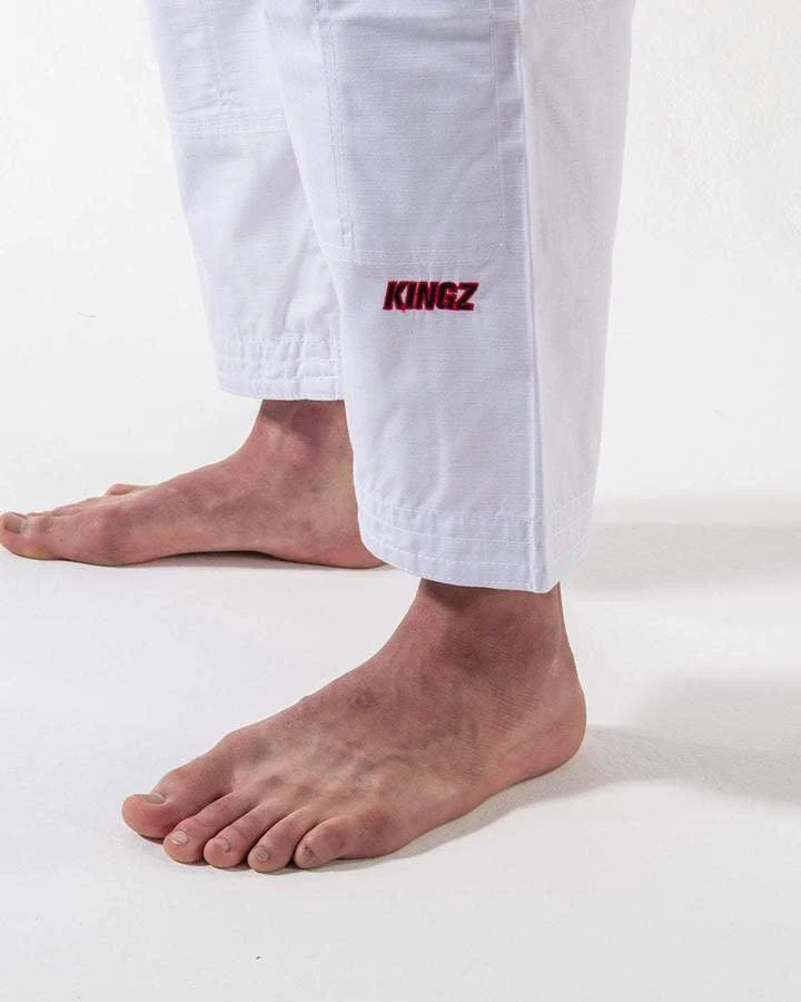 BJJ Gi Kingz Ultralight 2.0 Blanco - Image 10