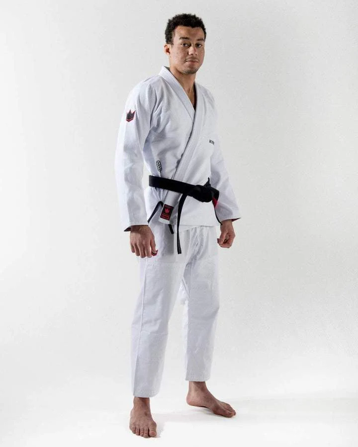 BJJ Gi Kingz Ultralight 2.0 Blanco - Image 4
