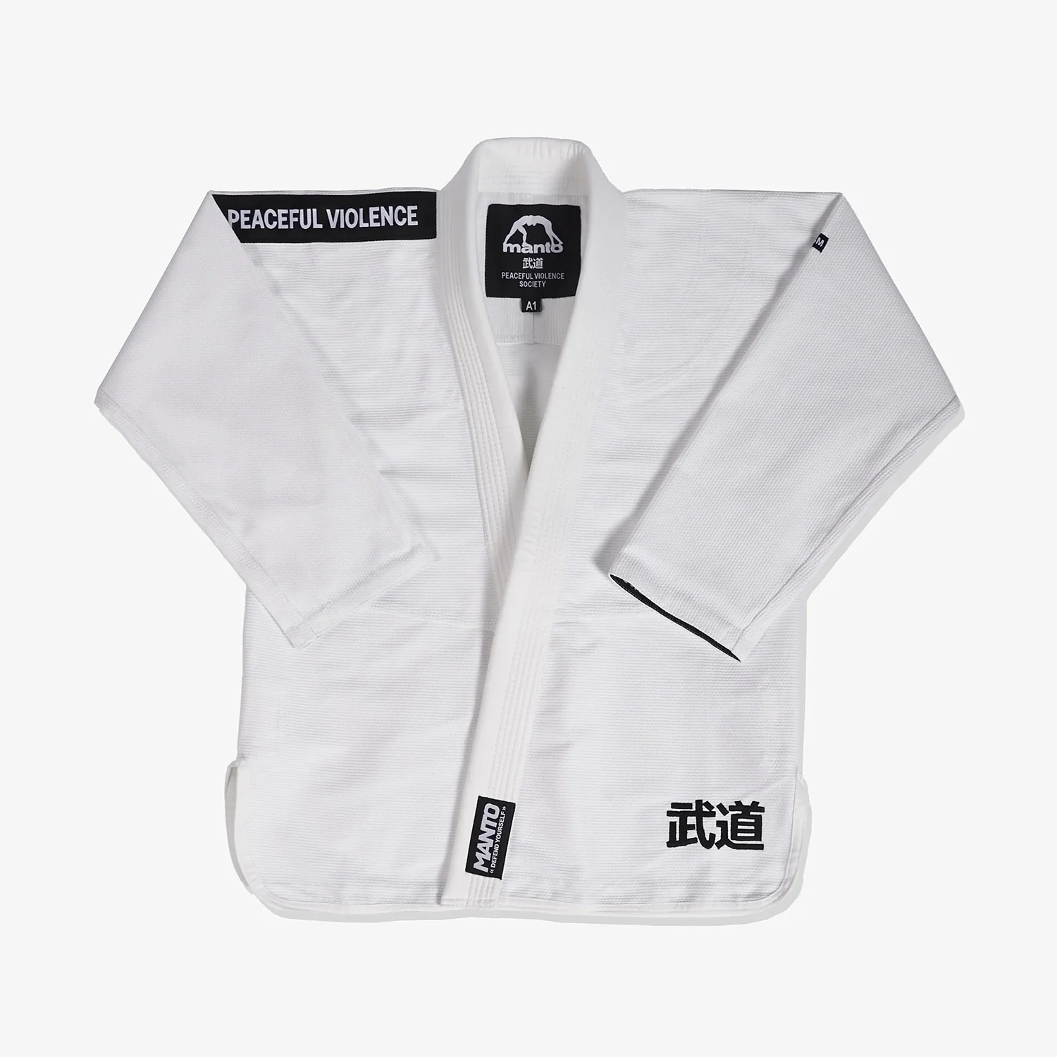 BJJ Gi Manto Society blanco  - Image 2