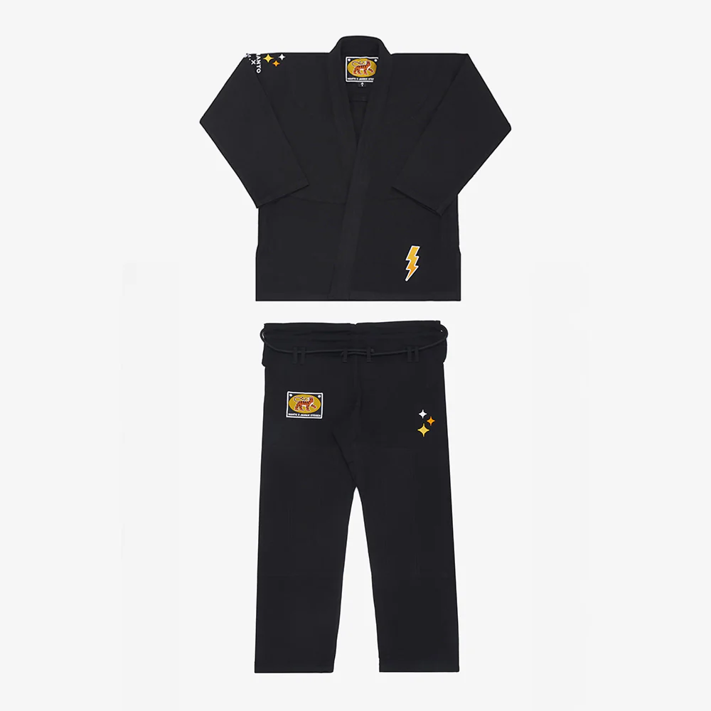 BJJ Gi Manto Tiger's Tail Negro 