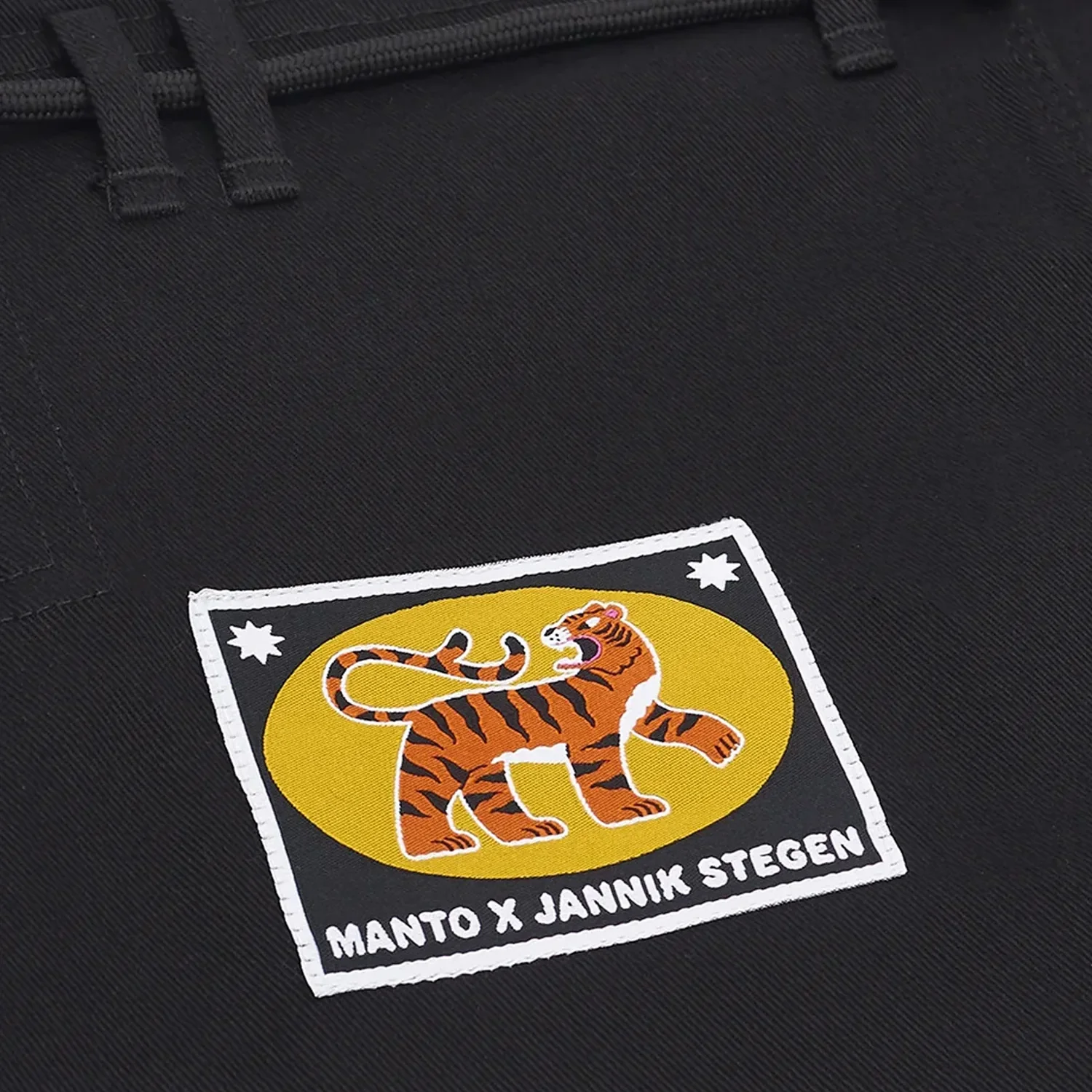 BJJ Gi Manto Tiger's Tail Negro  - Image 6