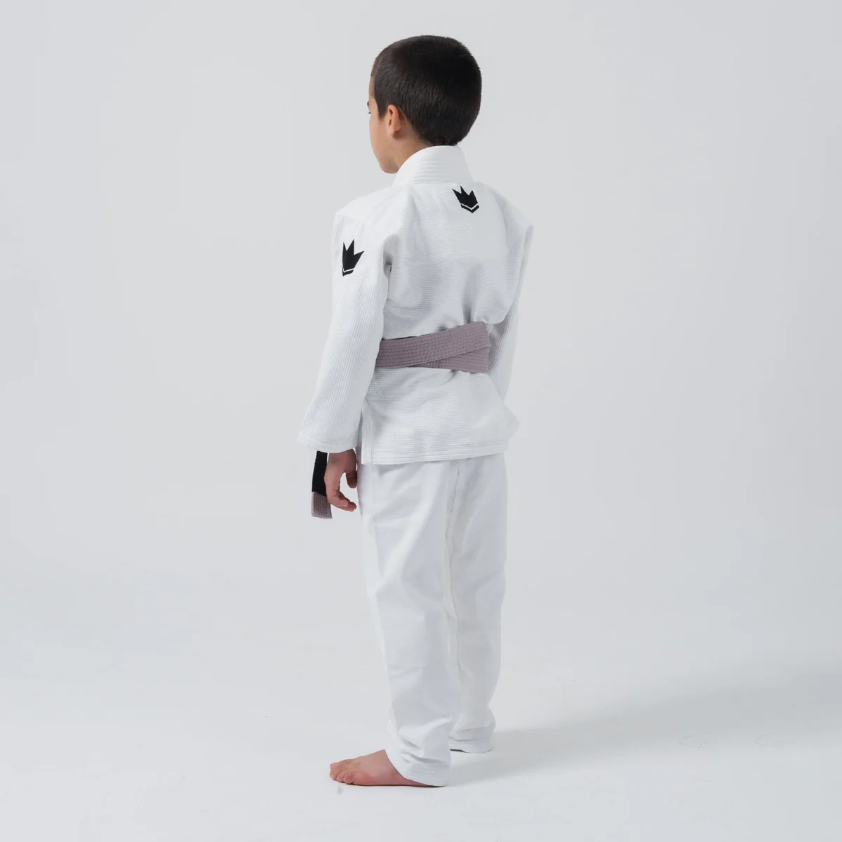 BJJ Gi niño Kingz Kore V2 IBJJF Blanco  - Image 4