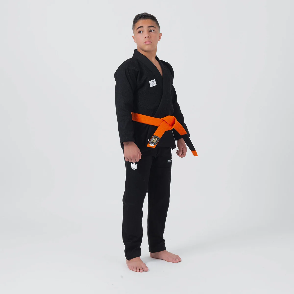 BJJ Gi niño Kingz Kore V2 IBJJF Negro  - Image 3