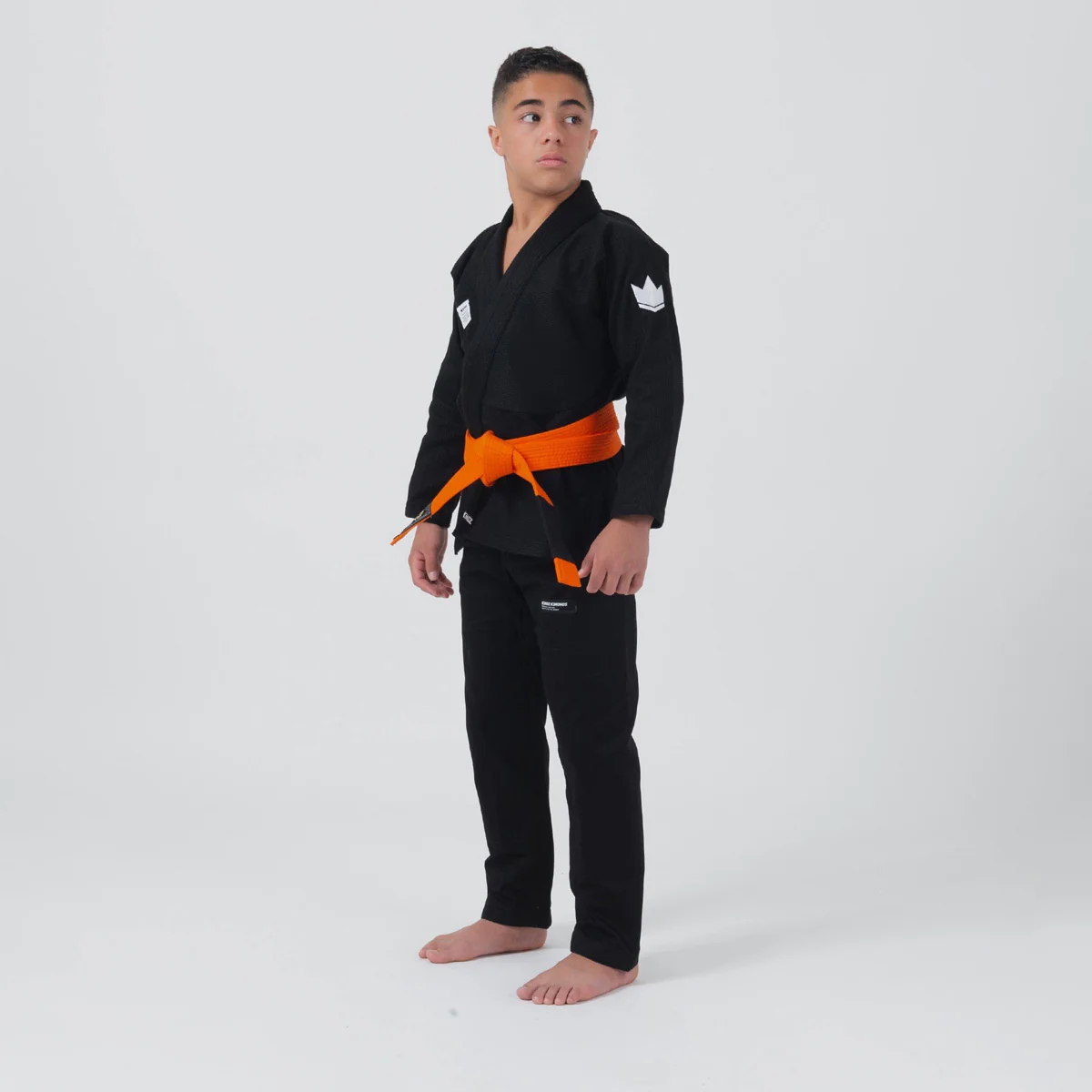 BJJ Gi niño Kingz Kore V2 IBJJF Negro  - Image 4
