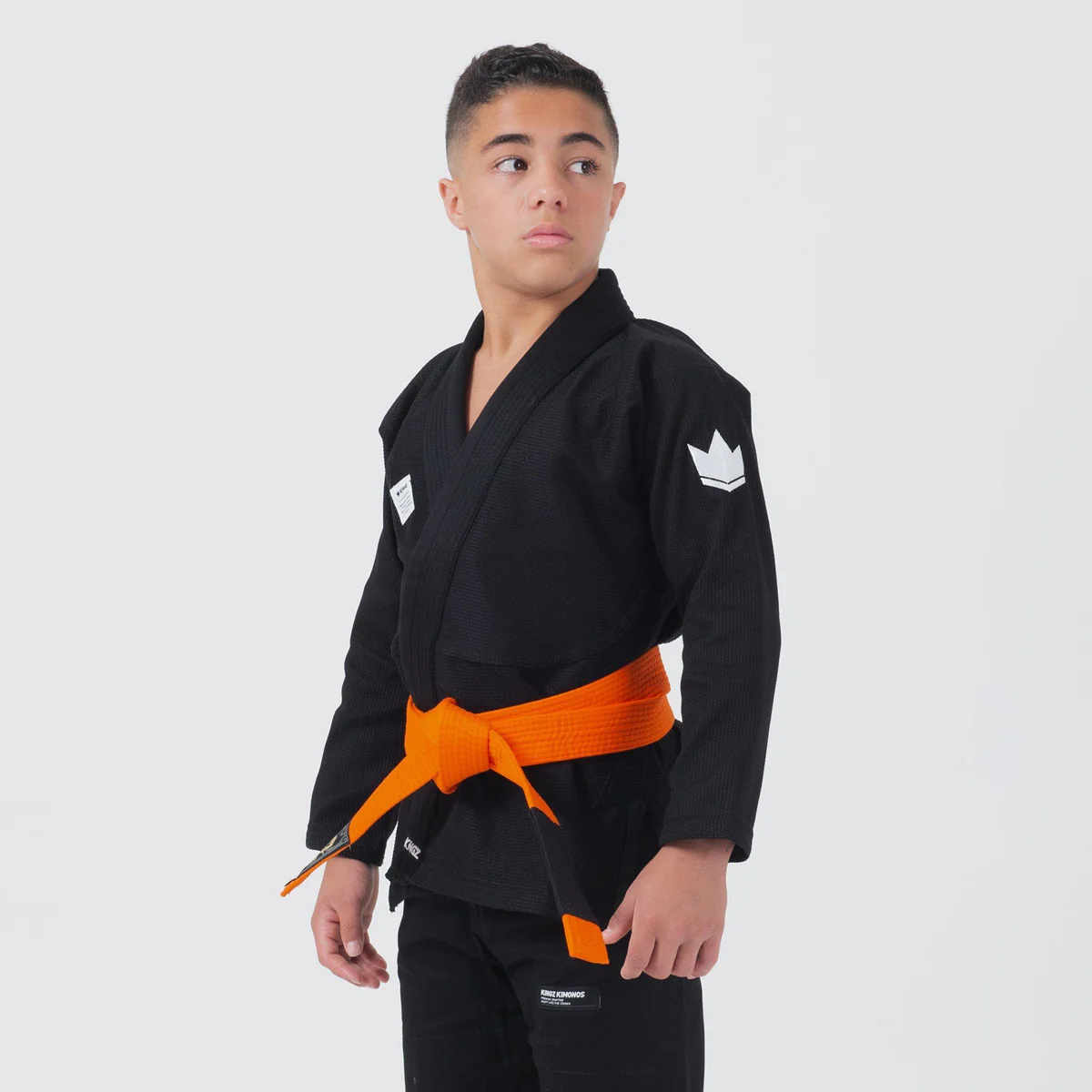 BJJ Gi niño Kingz Kore V2 IBJJF Negro  - Image 7