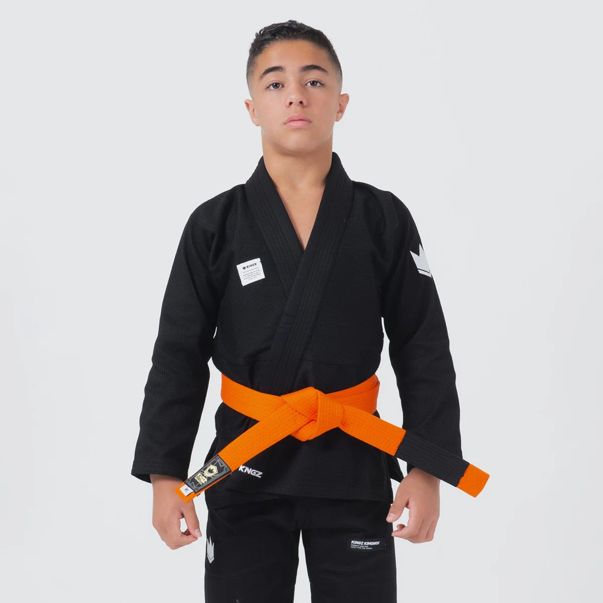 BJJ Gi niño Kingz Kore V2 IBJJF Negro  - Image 8