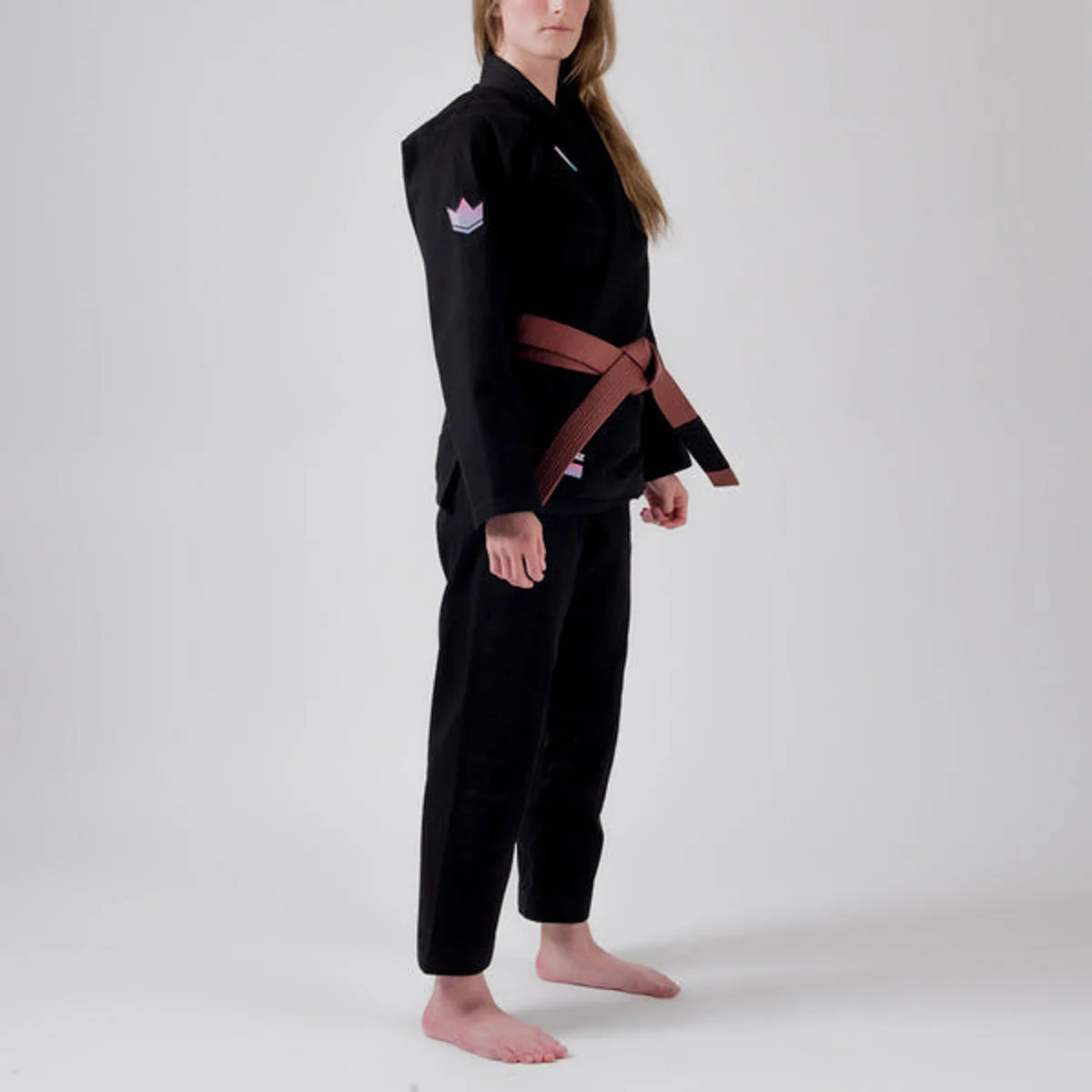 BJJ Gi Mujer Kingz Empowered Negro  - Image 3