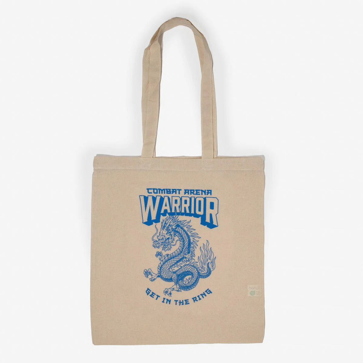 Tote Bag Combat Arena Guerrero Dragón Azul 