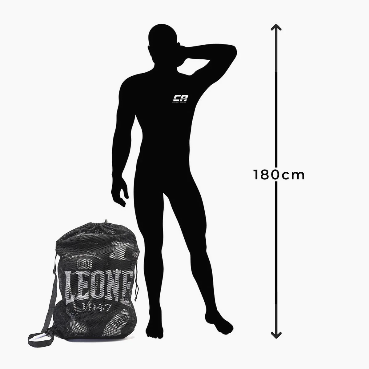 Bolsa de Malla Leone AC900 Bolsa de malla Porta Protecciones  - Image 6