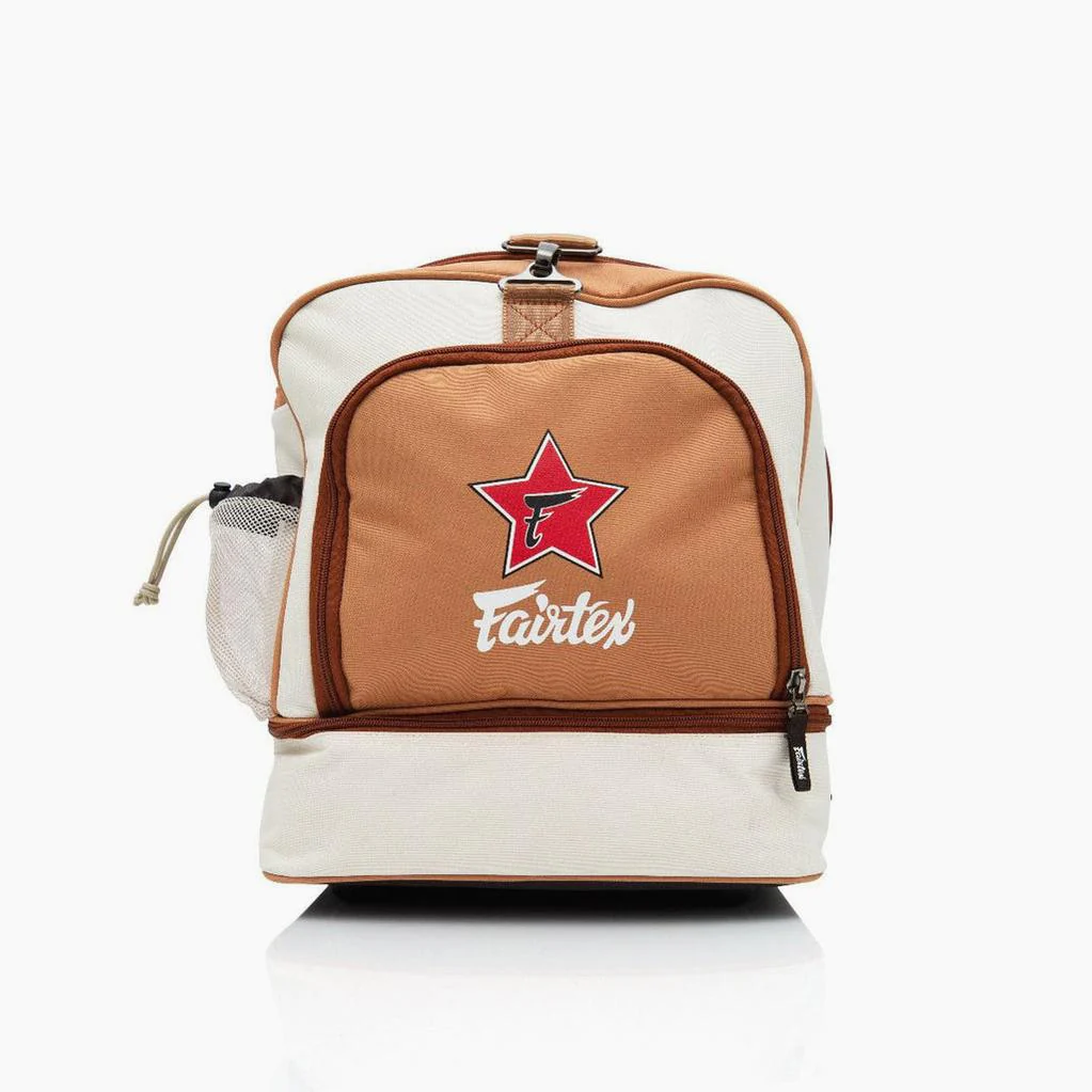 Bolso de gimnasio Fairtex BAG2 Caqui-naranja  - Image 3