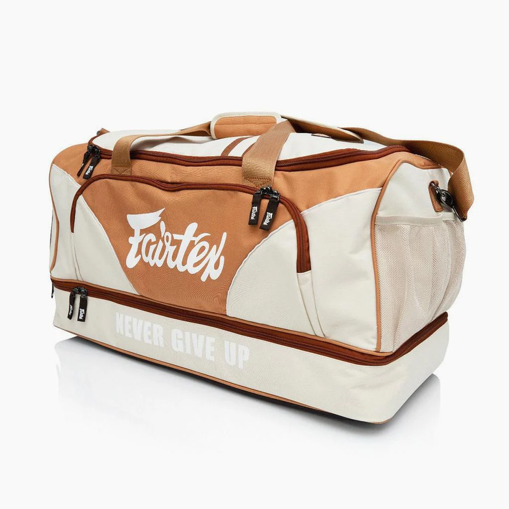 Bolso de gimnasio Fairtex BAG2 Caqui-naranja  - Image 4