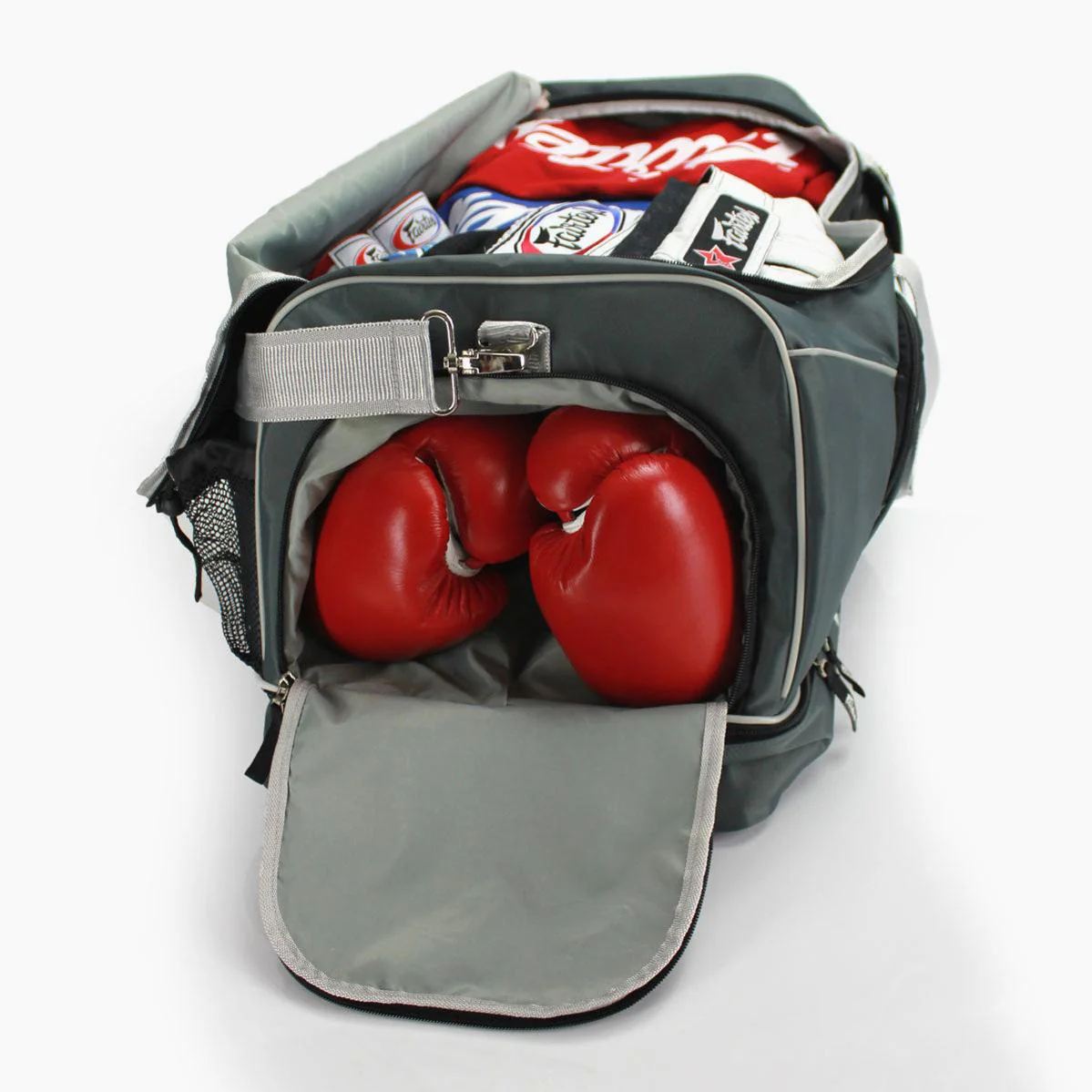 Bolso de gimnasio Fairtex BAG2 Gris-negro - Image 7