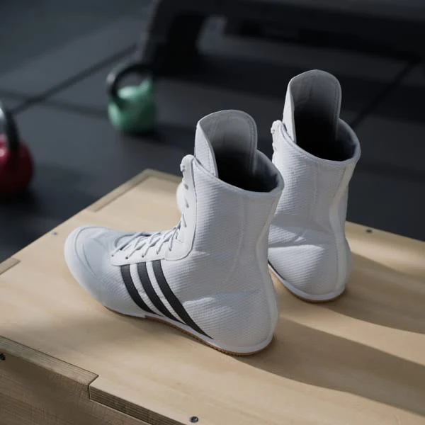 Botas de boxeo Adidas Box Hog 2 Blanco-negro  - Image 10