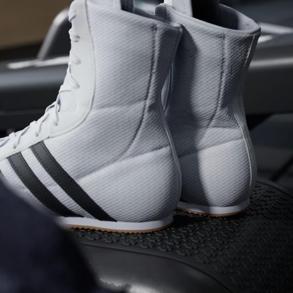 Botas de boxeo Adidas Box Hog 2 Blanco-negro  - Image 6