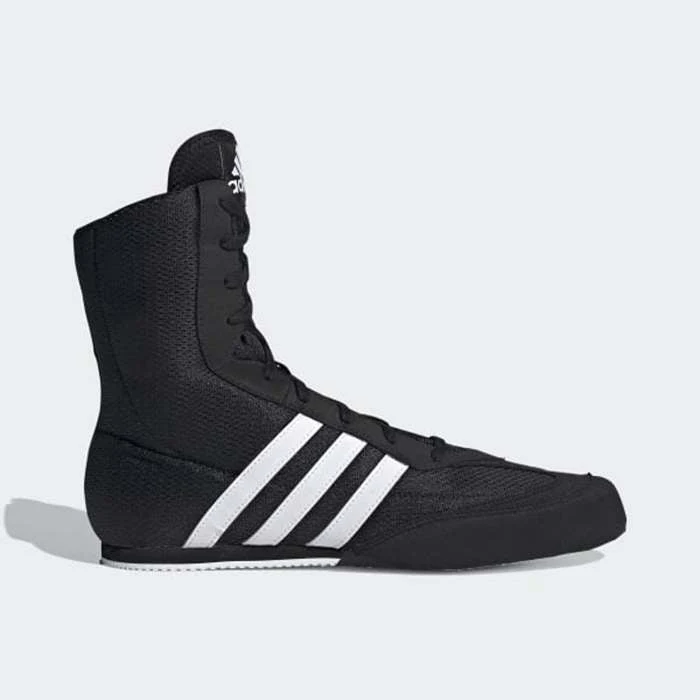 Botas de boxeo Adidas Box Hog 2 Negro-blanco 