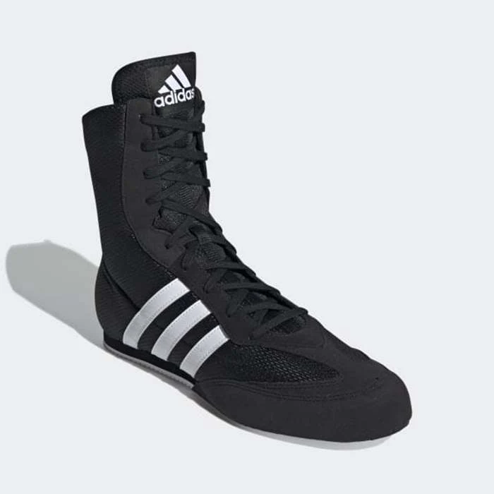 Botas de boxeo Adidas Box Hog 2 Negro-blanco  - Image 4