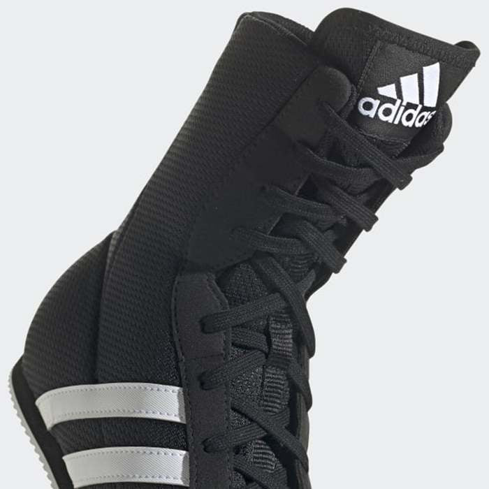 Botas de boxeo Adidas Box Hog 2 Negro-blanco  - Image 8