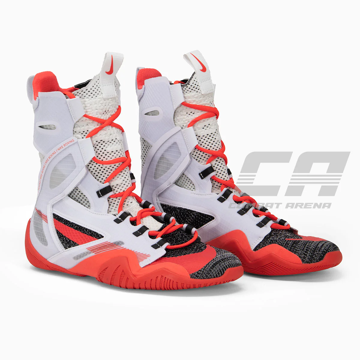 Botas de boxeo Nike Hyperko 2.0 Blanco-Carmesí  - Image 5