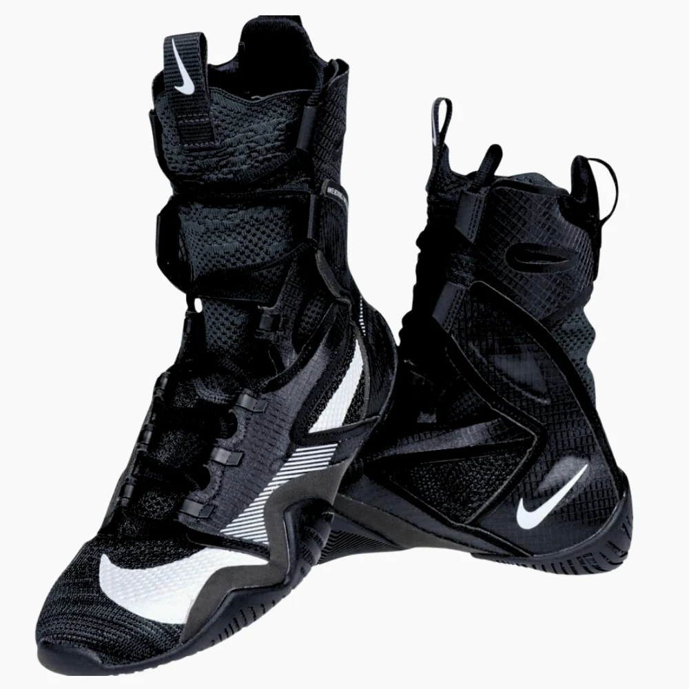 Botas de boxeo Nike Hyperko 2.0 Negro-blanco - Image 4