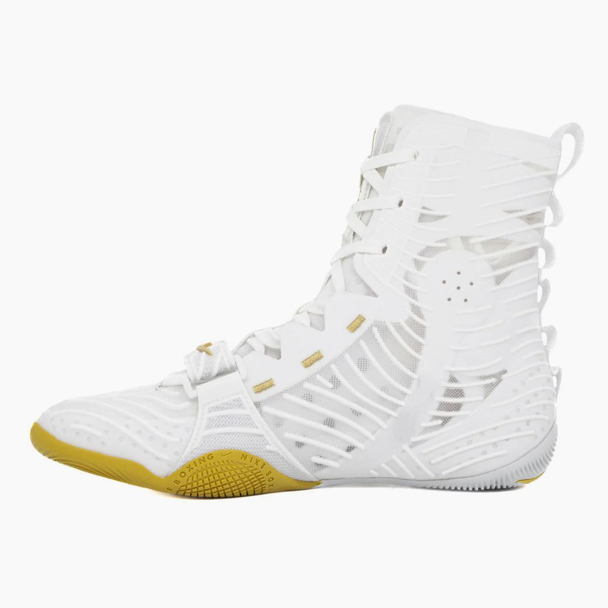 Botas de boxeo Nike Hyperko 3 blanco-oro - Image 2