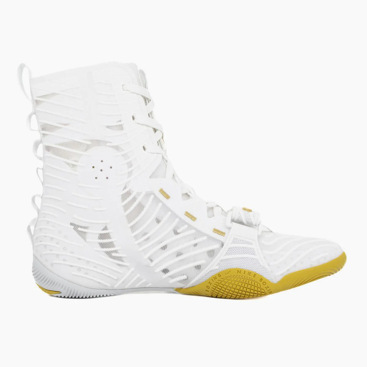 Botas de boxeo Nike Hyperko 3 blanco-oro - Image 4