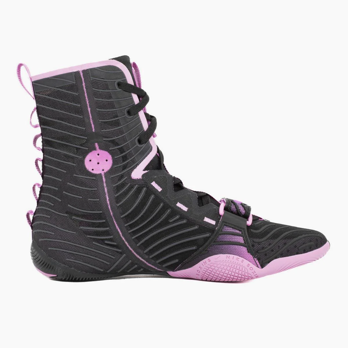 Botas de boxeo Nike Hyperko 3 Negro-rosa - Image 2