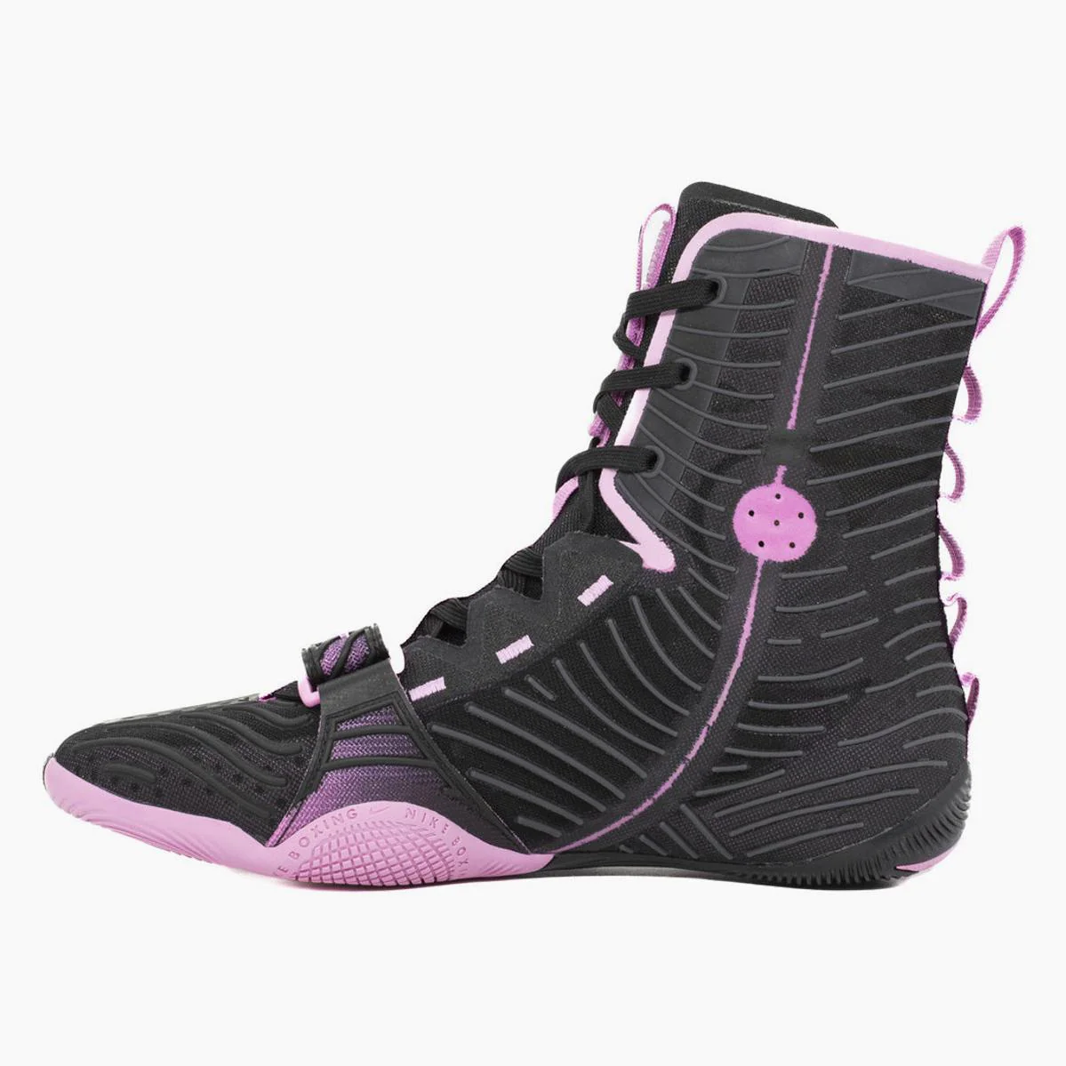 Botas de boxeo Nike Hyperko 3 Negro-rosa - Image 4