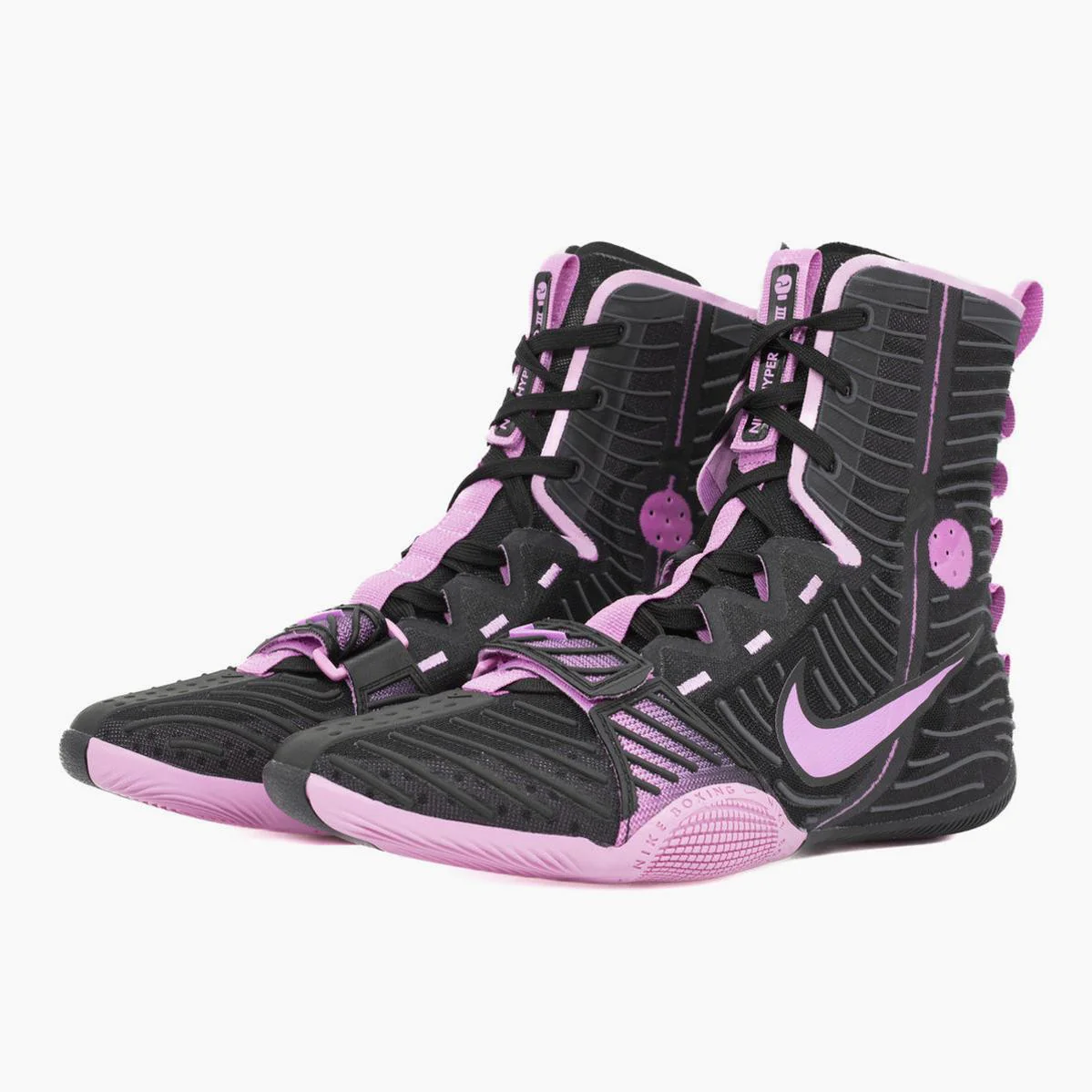 Botas de boxeo Nike Hyperko 3 Negro-rosa - Image 5