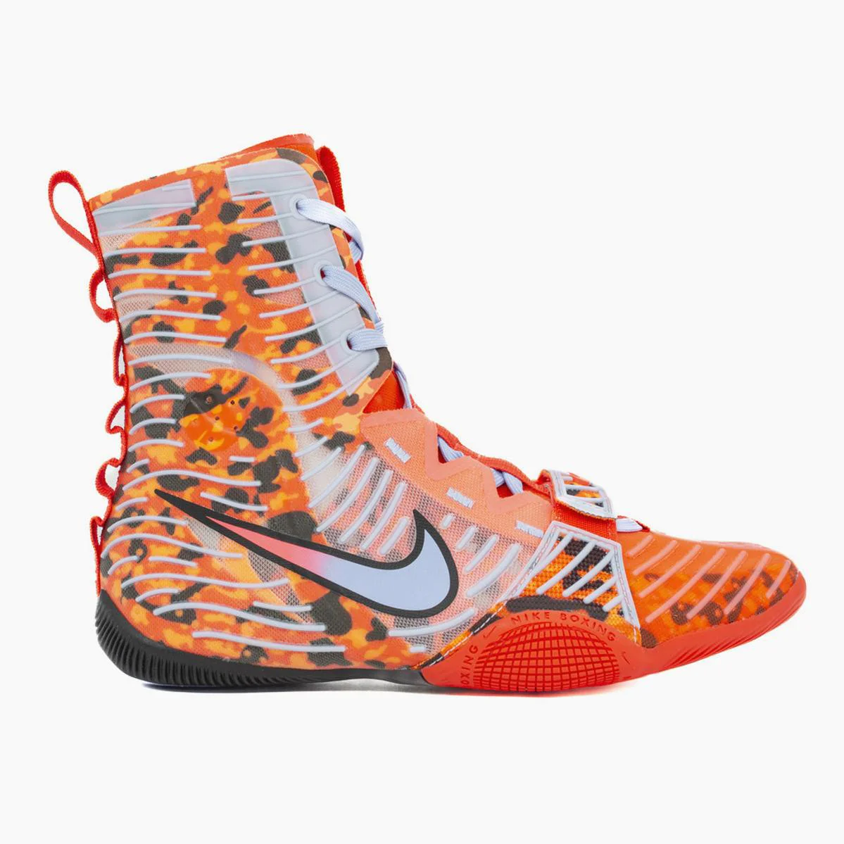 Botas de boxeo Nike Hyperko 3 SE Bright Crimson-Aluminio  - Image 3