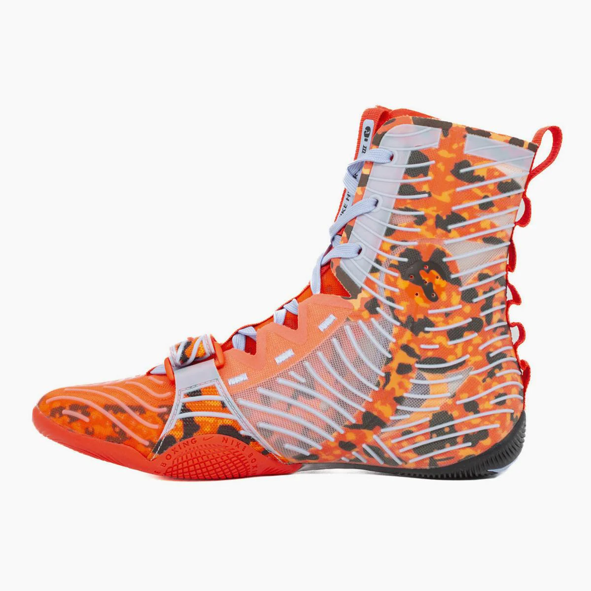 Botas de boxeo Nike Hyperko 3 SE Bright Crimson-Aluminio  - Image 4