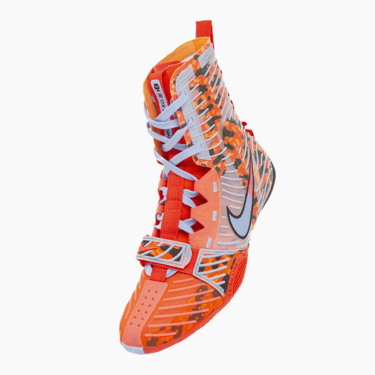 Botas de boxeo Nike Hyperko 3 SE Bright Crimson-Aluminio  - Image 7