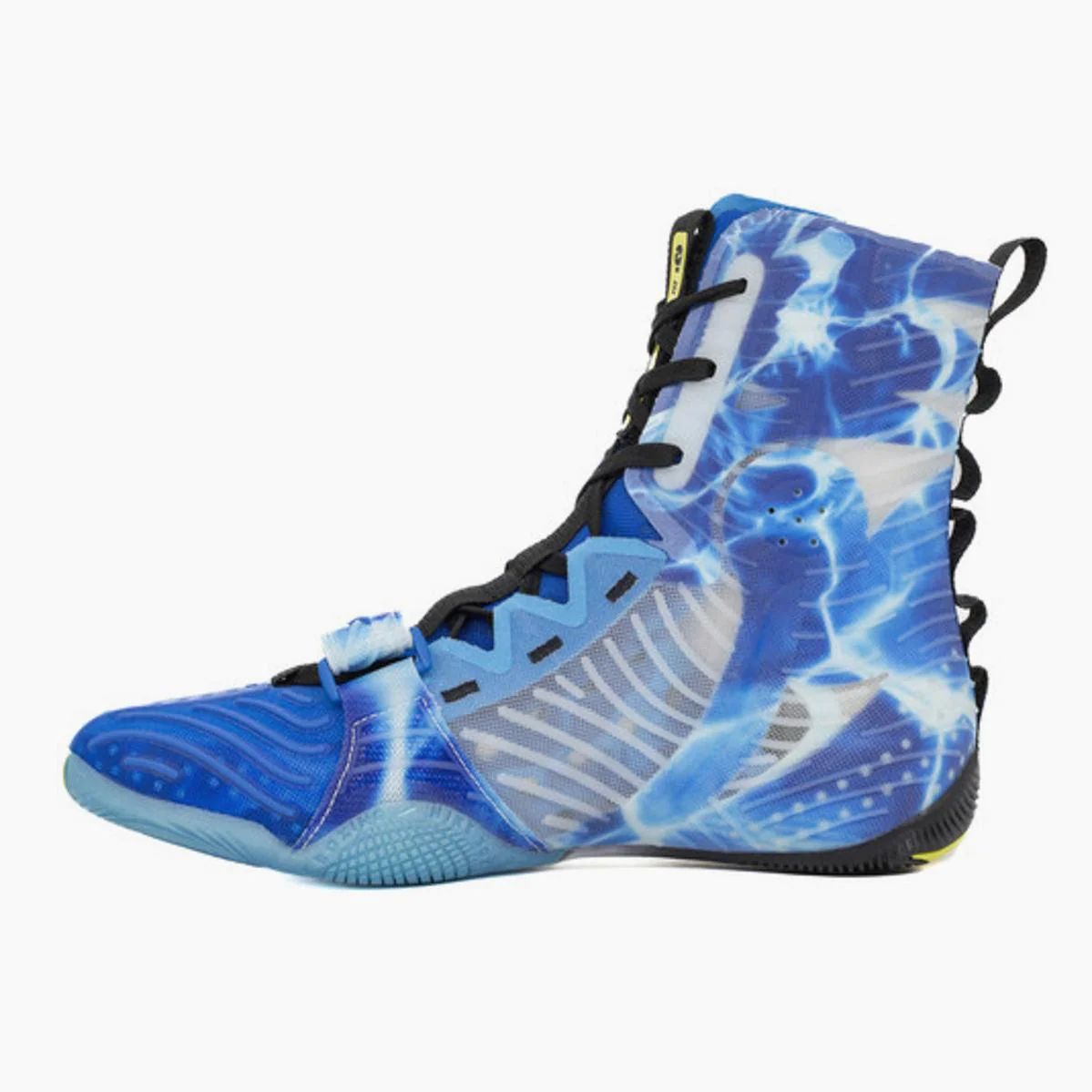 Botas de boxeo Nike Hyperko 3 SE Photo Blue-Sonic Yellow - Image 2