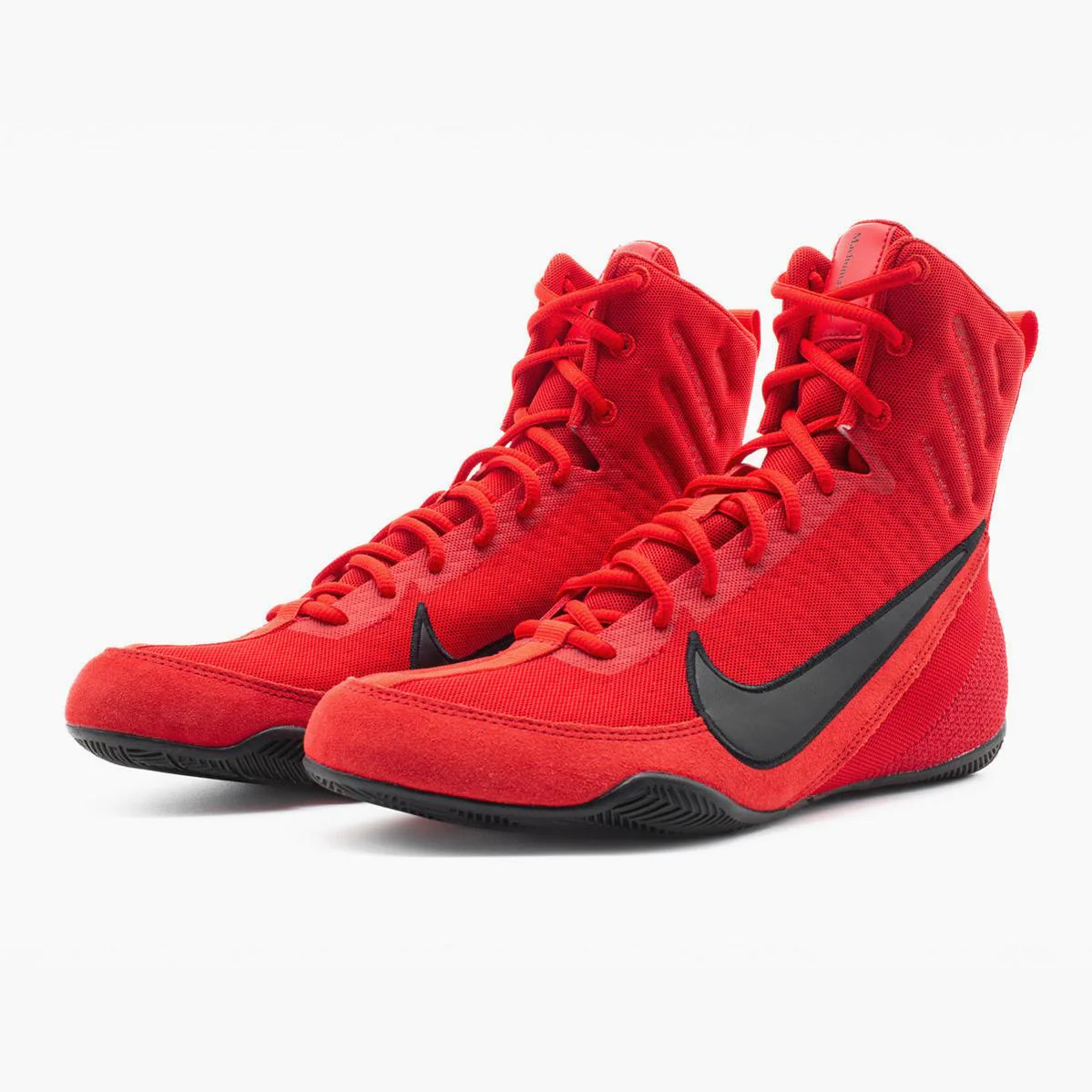 Botas de boxeo Nike Machomai 3 Rojo-negro  - Image 4