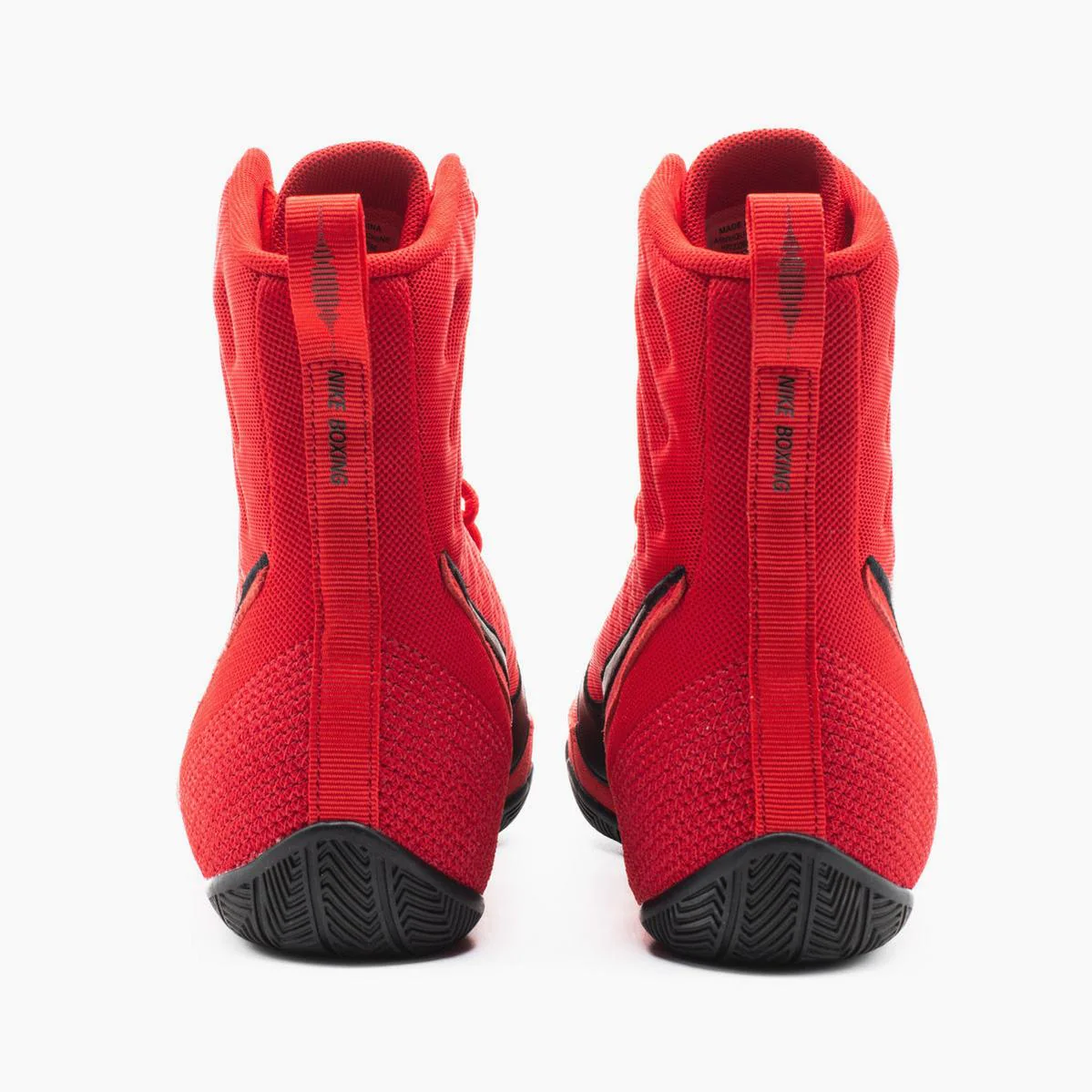 Botas de boxeo Nike Machomai 3 Rojo-negro  - Image 7