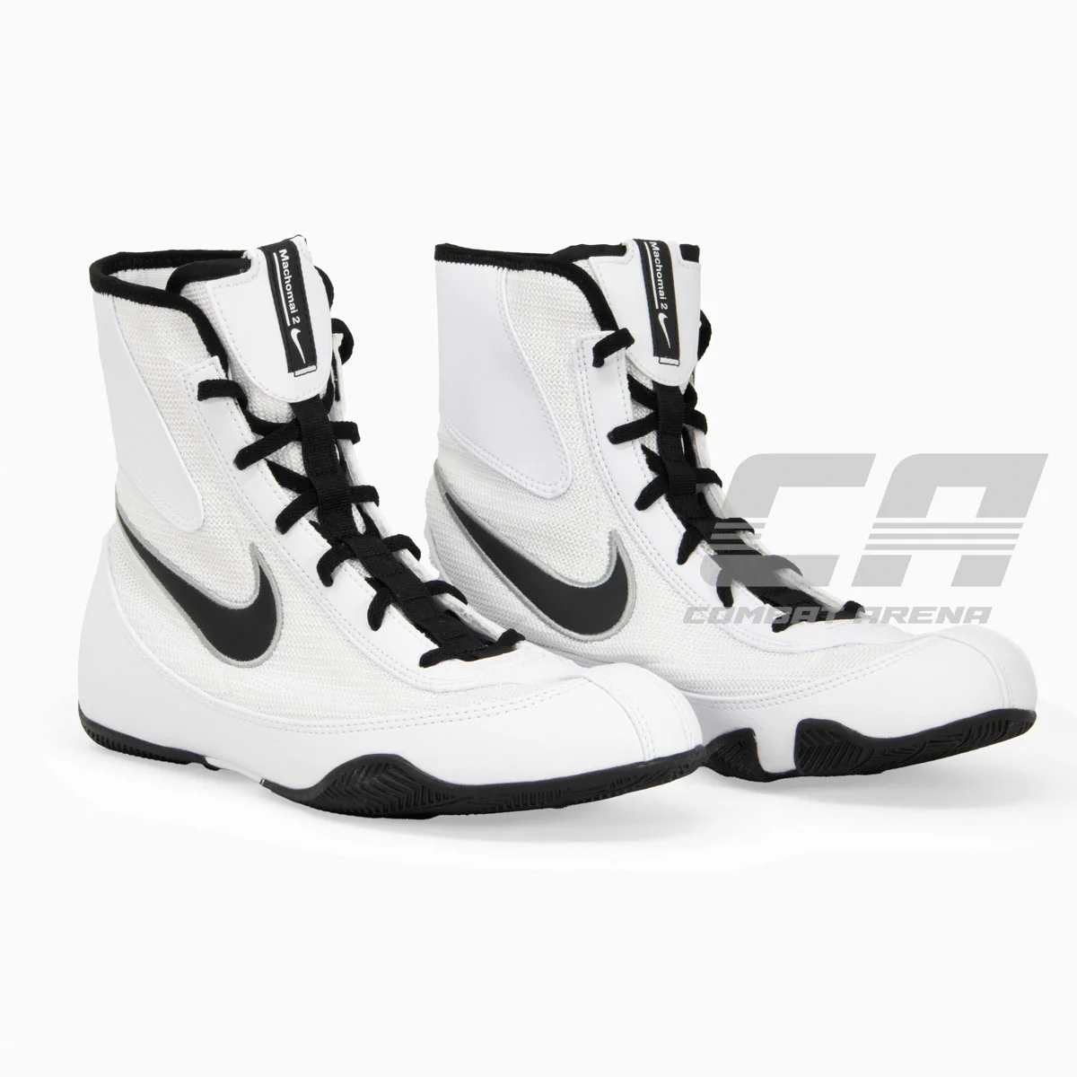 Botas de boxeo Nike Machomai Blanco-Negro - Image 6