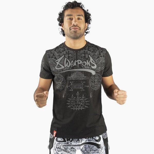 Camiseta 8 Weapons Yantra negro  - Image 3