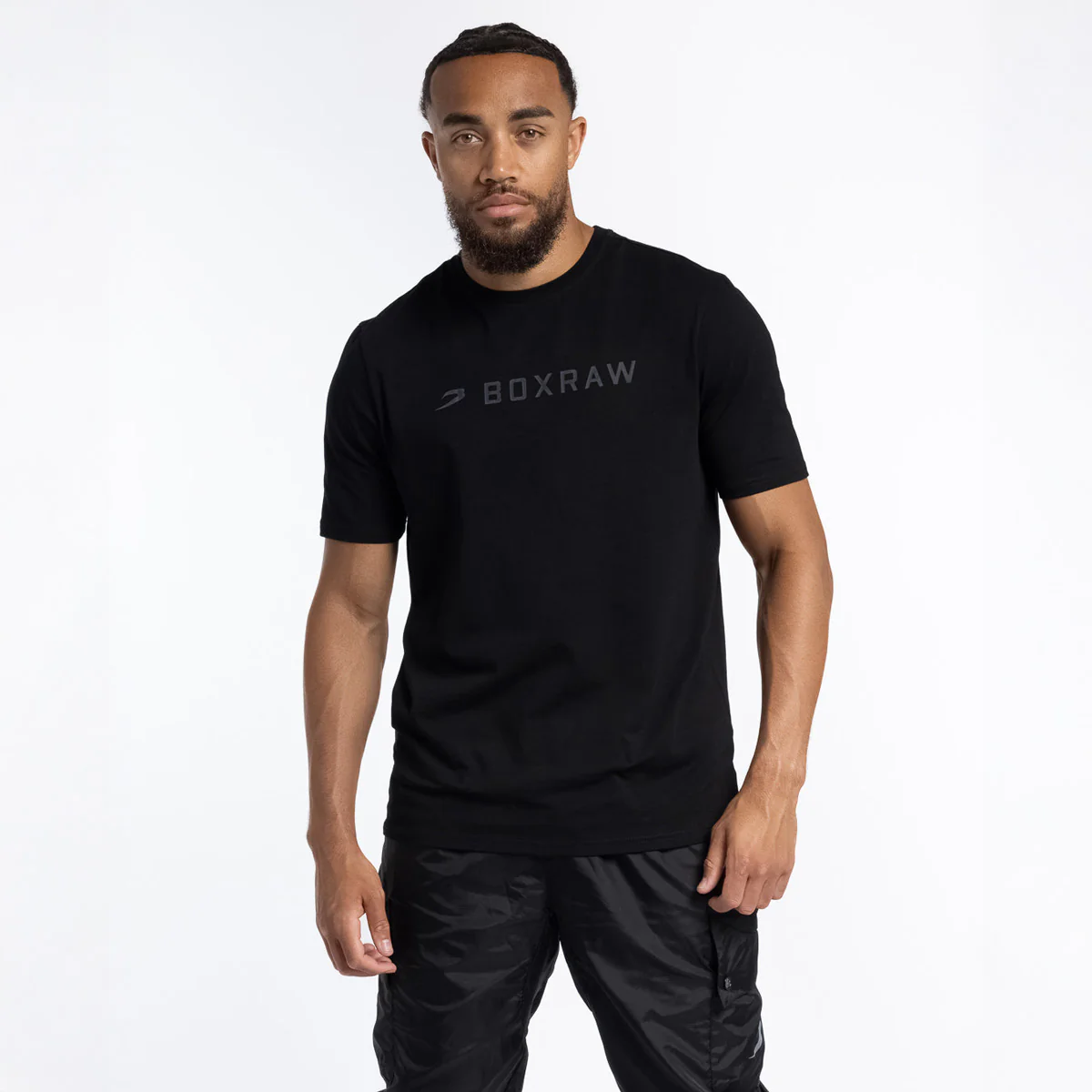 Camiseta Boxraw A.B.C. Negro-negro 