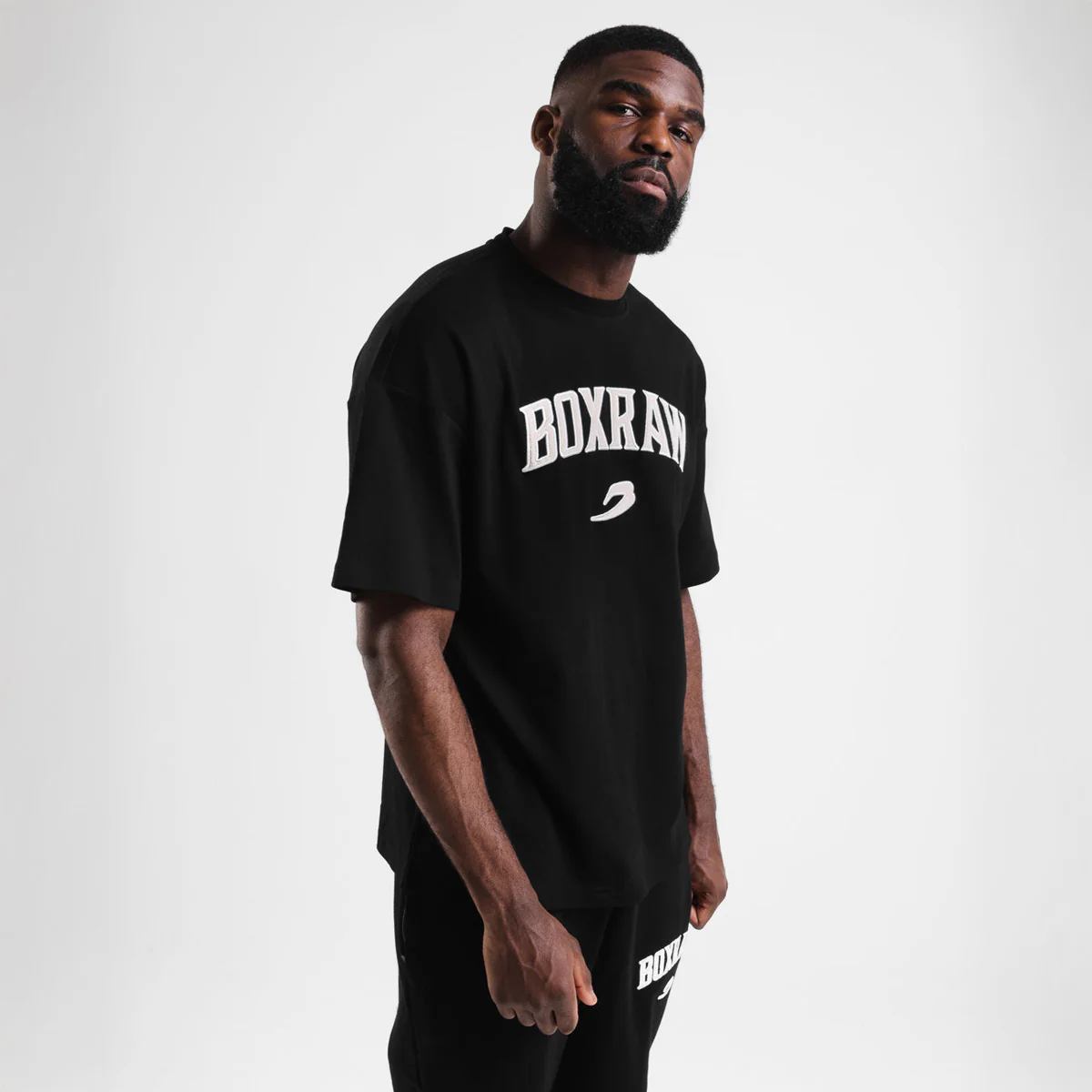 Camiseta Boxraw East Street Oversize Negro  - Image 5