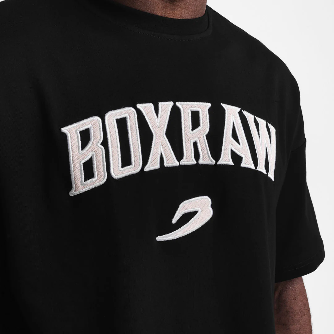 Camiseta Boxraw East Street Oversize Negro  - Image 7