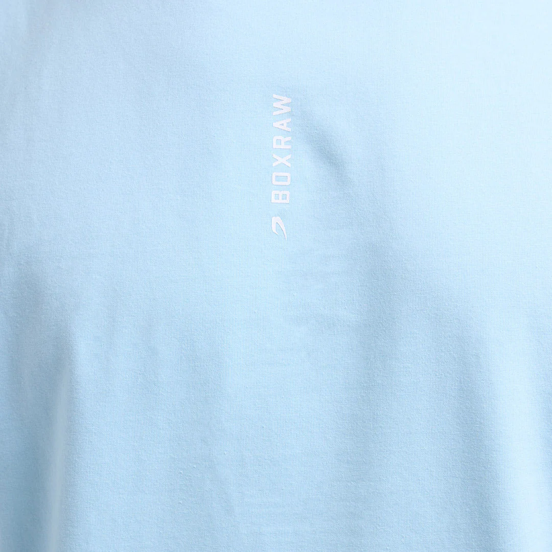 Camiseta Boxraw Lineal Oversize Azul  - Image 7