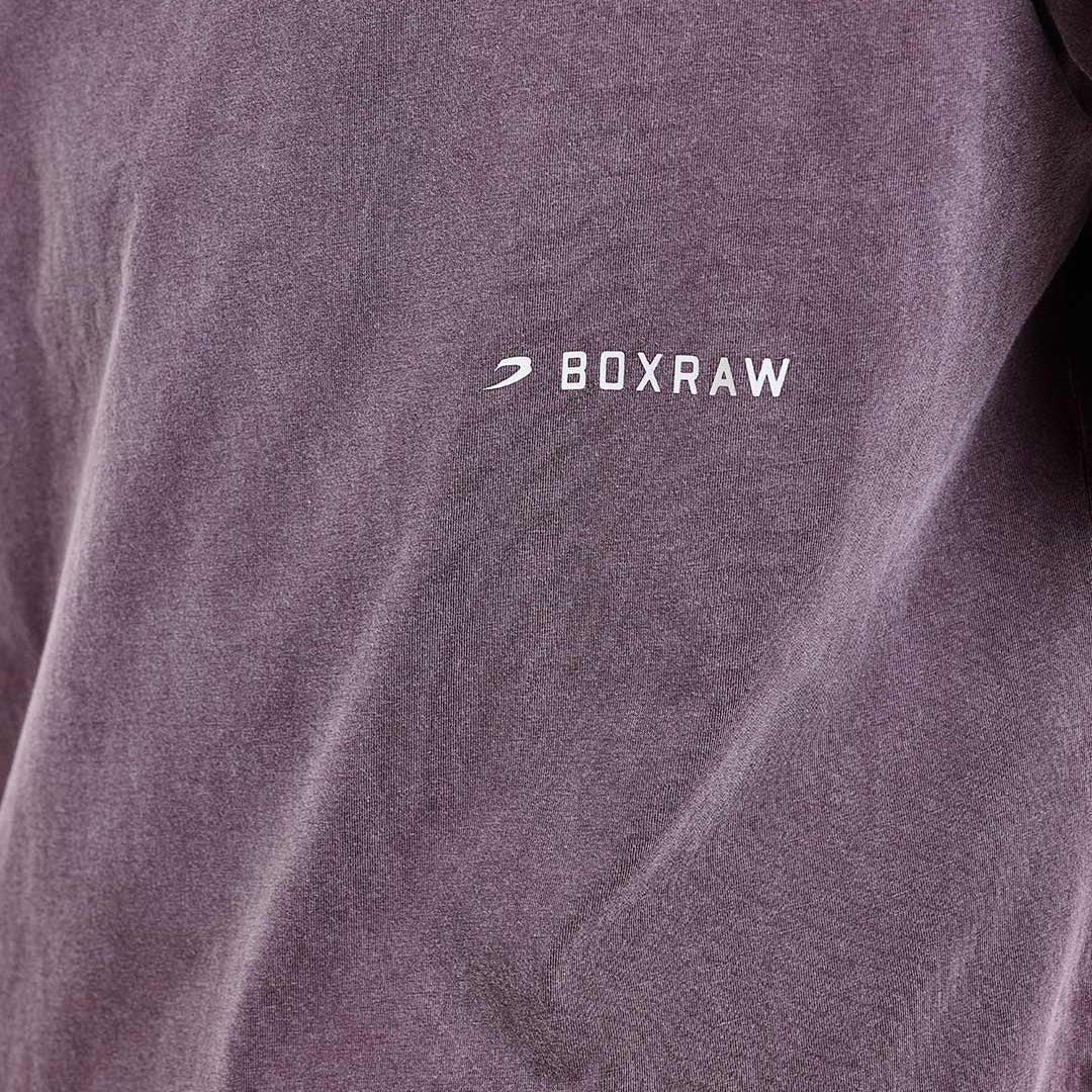 Camiseta Boxraw Sparring Club Oversize Marrón  - Image 9