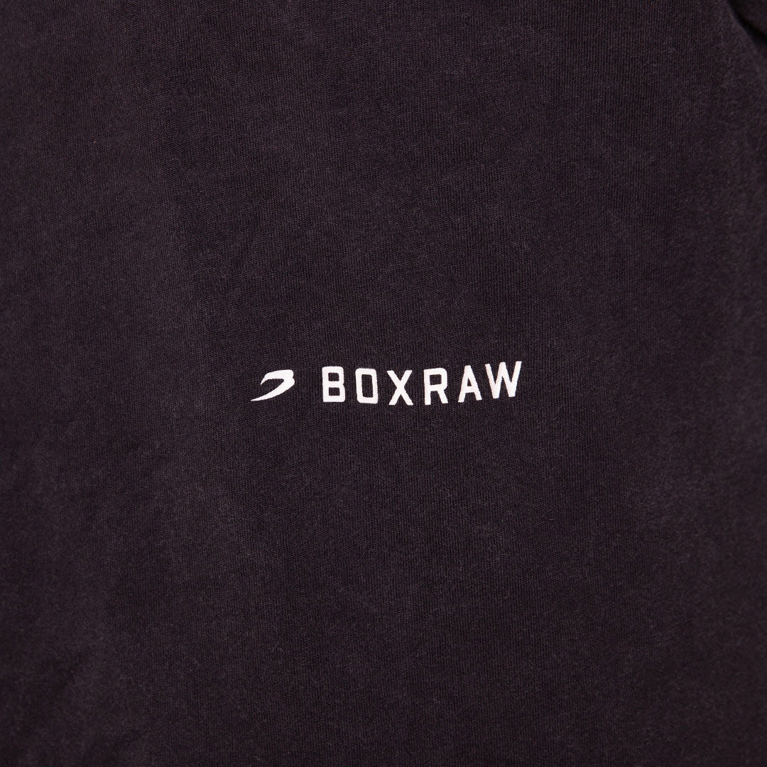 Camiseta Boxraw Sparring Club Oversize Negro - Image 8