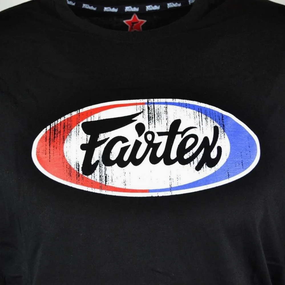 Camiseta Fairtex Vintage TS4 Negro  - Image 4