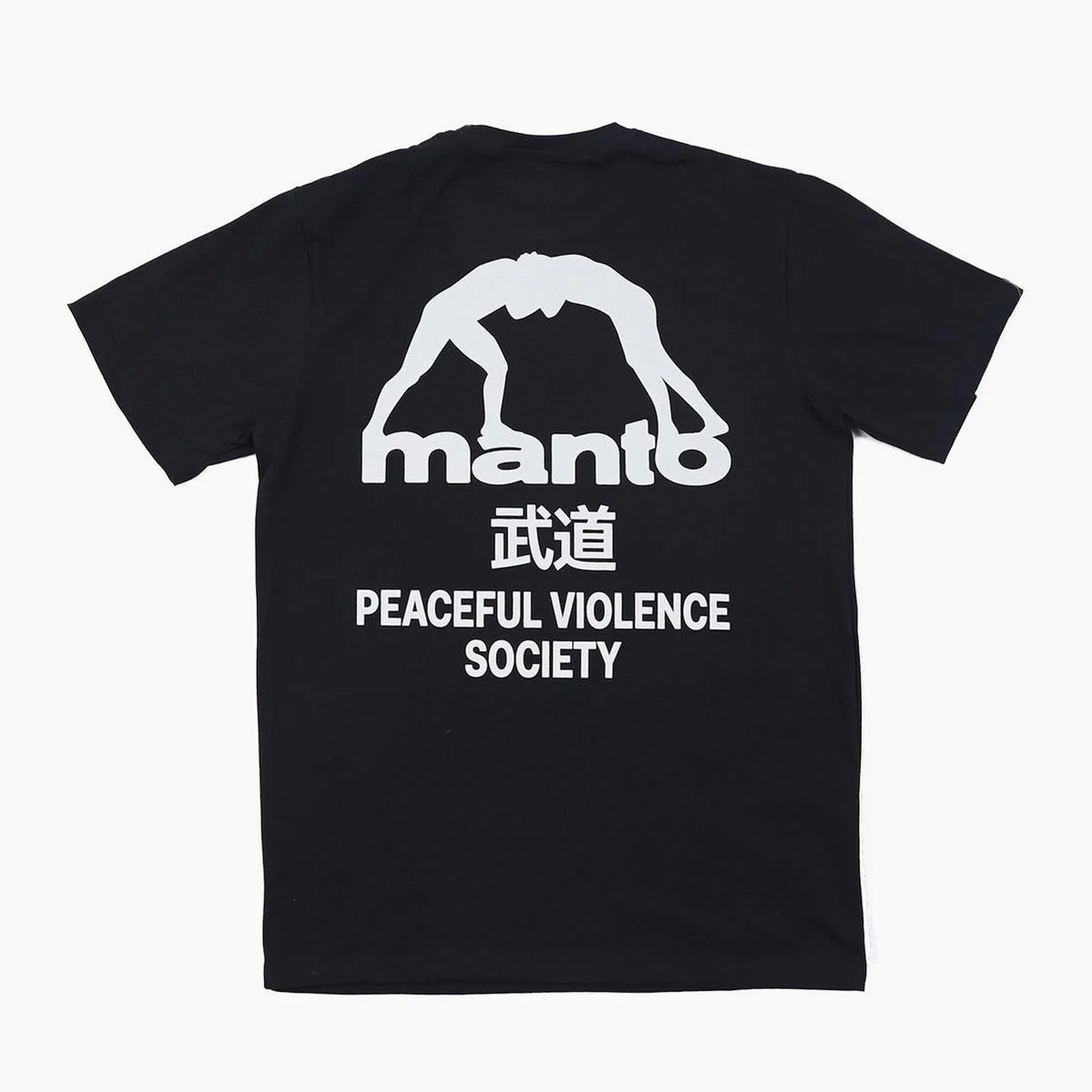 Camiseta Manto SOCIETY Negro-blanco 