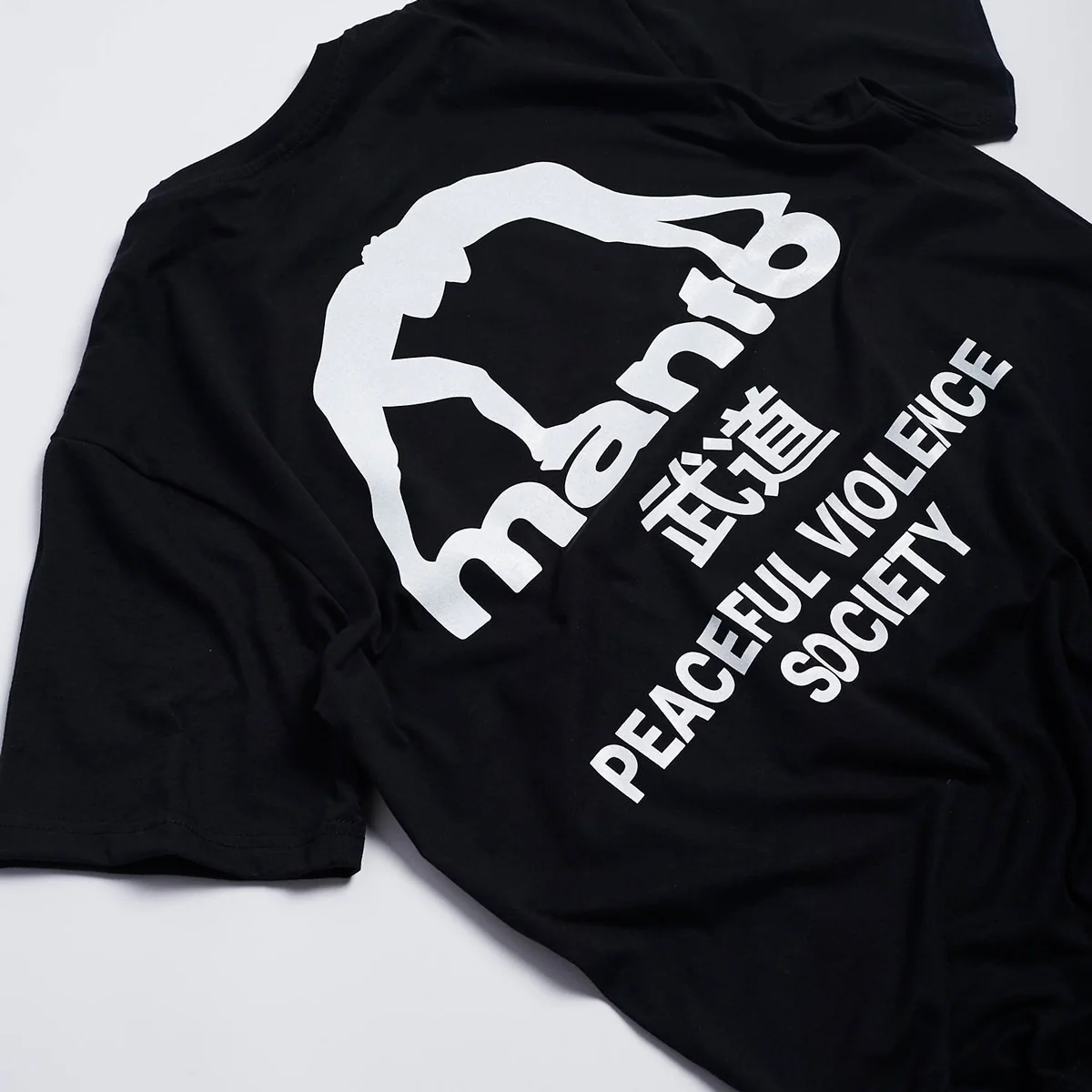 Camiseta Manto SOCIETY Negro-blanco  - Image 3