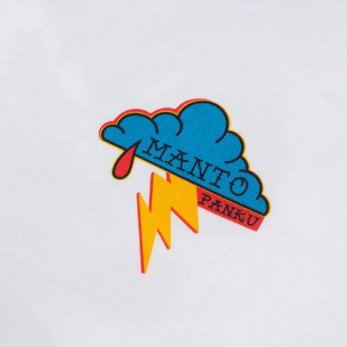 Camiseta Manto x Panku Eagle blanco - Image 4
