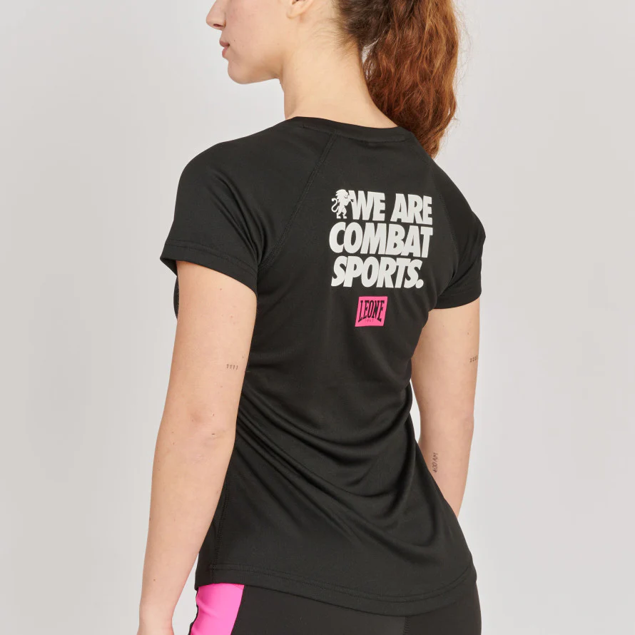 Camiseta mujer Leone Logo Wacs ABX144 - Image 3